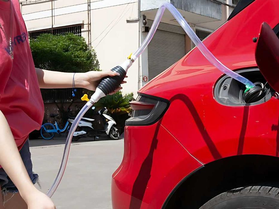 POMPKA Pompa Ręczna do Cieczy PALIWA WODY OLEJU ROPY itp. Uniwersalna