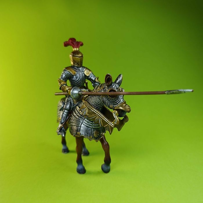 Schleich Rycerz figurka 2003 r 90 mm kawalerzysta FSH #1153
