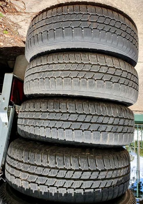 4 Jantes 15" para MINI R50 R52 R53 R56 com pneus Continental