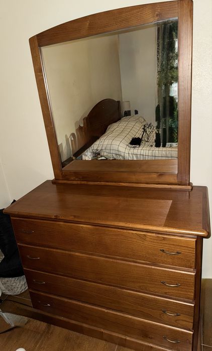 Quarto Casal completo Madeira Cerejeira