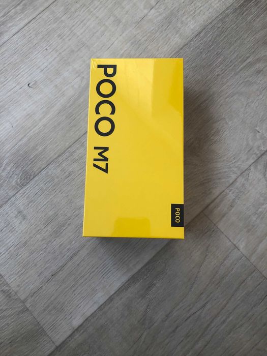 POCO M7 6/128 NFC новинка свіжак, коробка запакована в завод. плівку