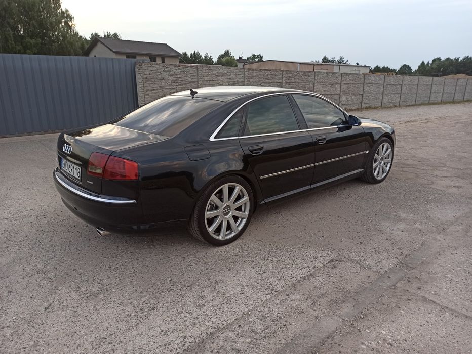 Audi A8 D3 3.7 V8 Quattro LPG | pneumatyka ok | zadbana