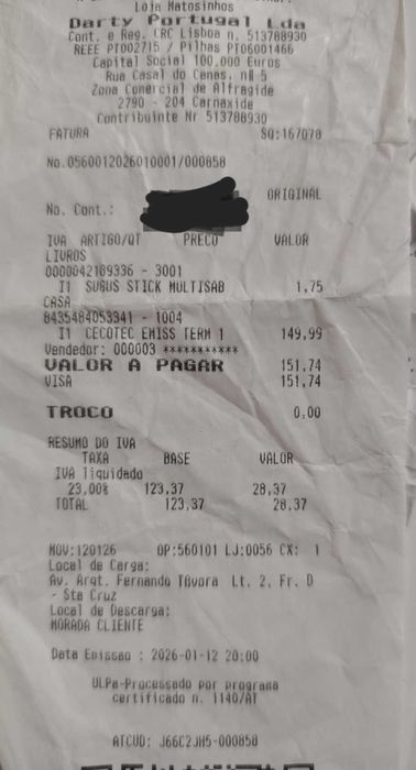 Aquecedor elétrico Cecotec Ready Warm 2500 Thermal Connected.