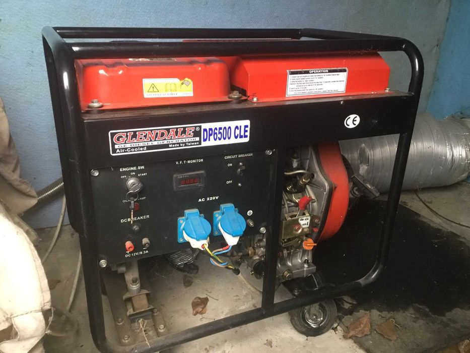 Генератор дизельний GLENDALE DP6500 CLE
