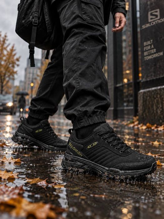 Кросовки на дождь Термо ! Саломоны не промокают ! Salomon gore tex WaterProof ! Осень ! Кросовки саломон осень - зима ! Большие размеры в наличии
