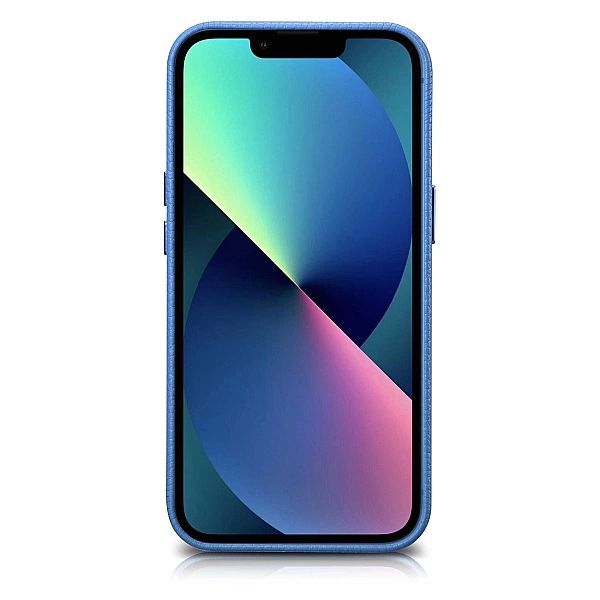 iCarer Litchi Premium Leather Case skórzane etui iPhone 14 magnetyczne