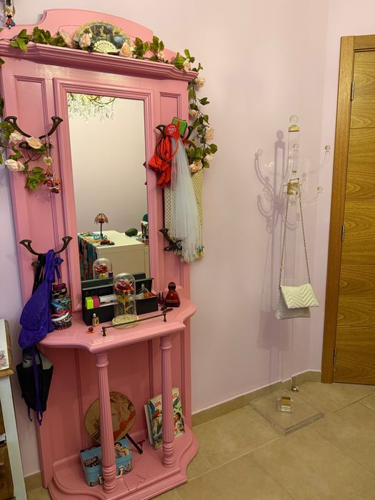 Espelho cabide vintage