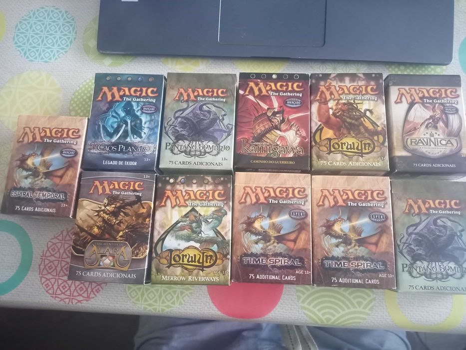Caixas vazias de MAgic the Gathering