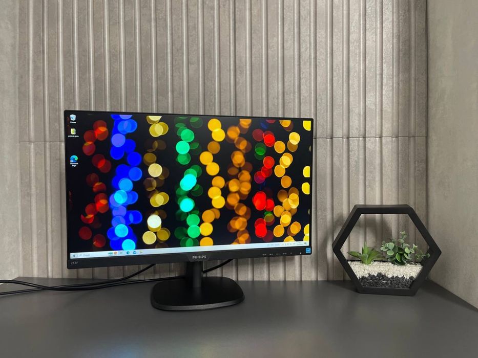 75 гц Безрамковий Philips 24 дюйми full hd