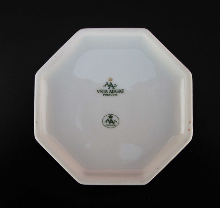 VISTA ALEGRE Antiga Caixa Regaleira em Porcelana coleção GRÉCIA