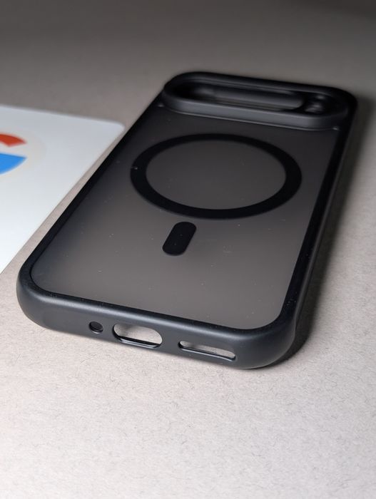 Чохол з магнітним кругом МАГСЕЙВ для Google Pixel 9 Pro Чорний