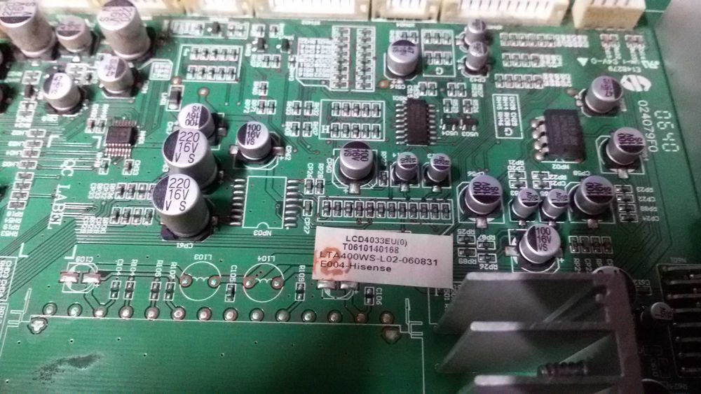 e/rsag7.820.528a/roh placa de video e audio tv lcd hisense lcd4033eu