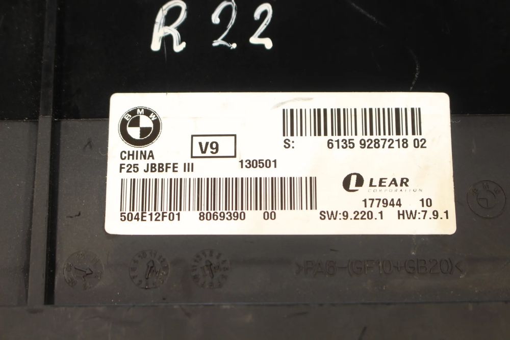 Módulo genérico BMW X3 (F25)