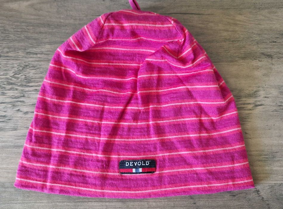 Czapka Devold 100% merino stan bdb