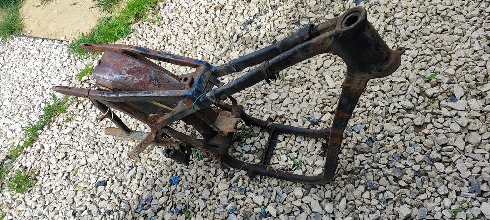Rama WSK 125 wfm dwuramówka 1967 rok ramo szkielet  dwu ramówka