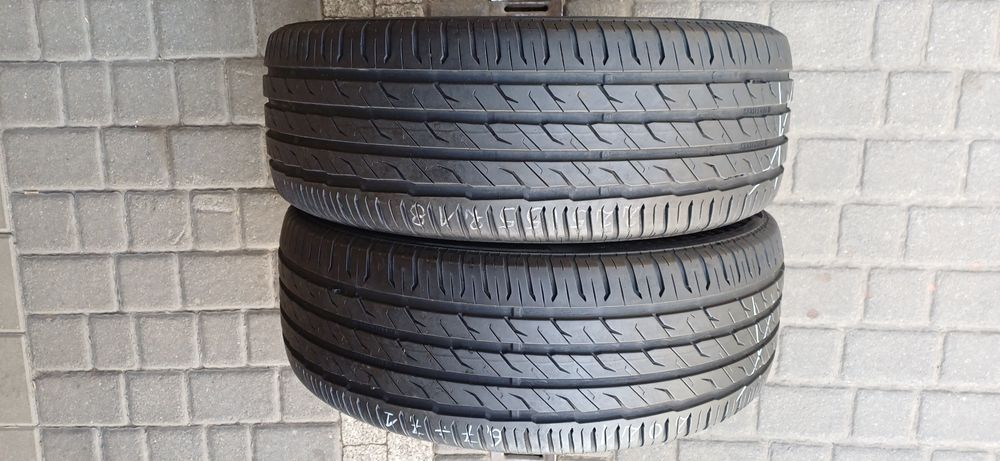225/55R18 98V SEMPERIT , dwie używane opony letnie.