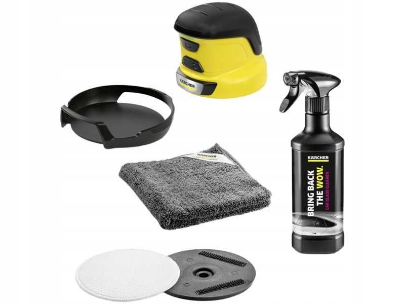Elektryczna skrobaczka do szyb KARCHER+zestaw do czyszczenia Promocja