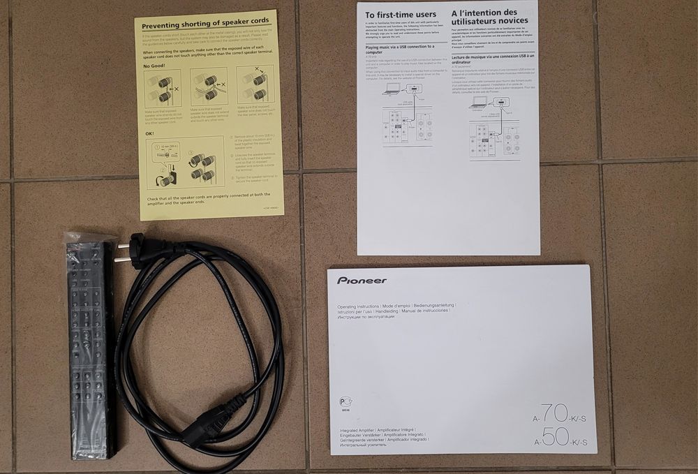 Wzmacniacz Hi Fi Pioneer A-70 idealny stan