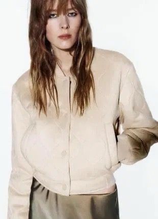 Бомбер zara размер  s, м