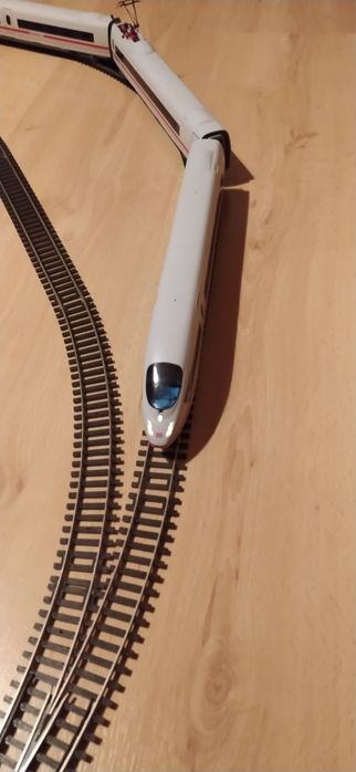 Kolejka Zestaw startowy PIKO ICE 57194, stan bdb, dodatkowe tory