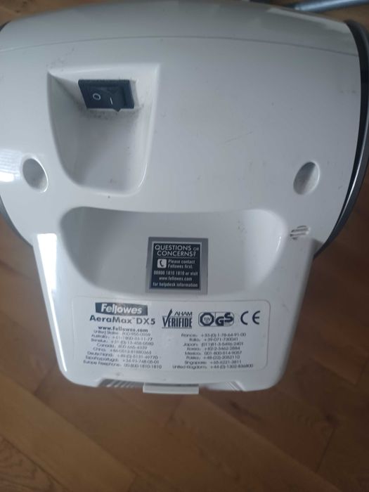 Oczyszczacz powietrza Fellowes AeraMax DX5