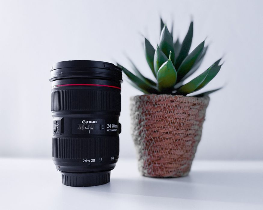 Objetiva CANON EF24-70 2.81 li
USM