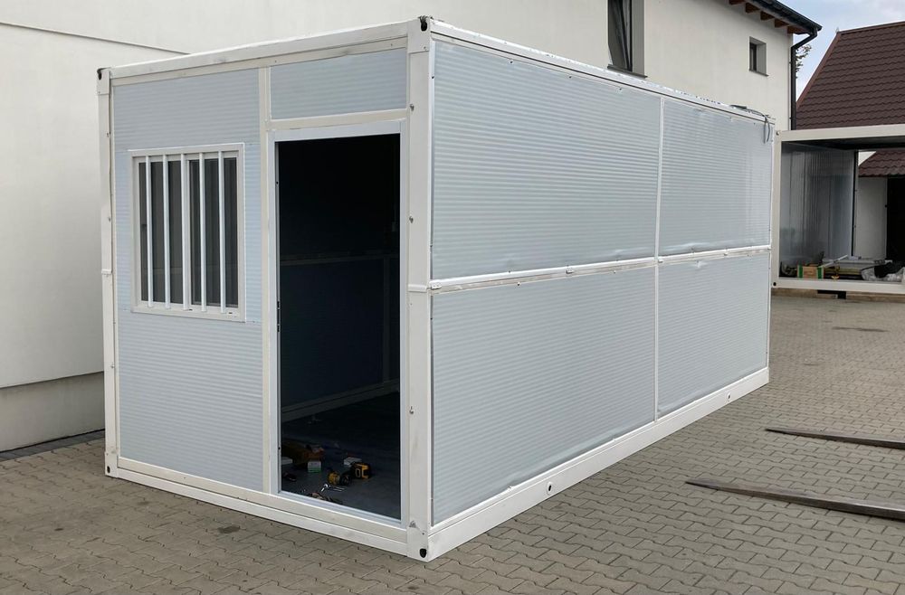 TANIE KONTENERY Kontener składany socjalny budowlany magazynowy