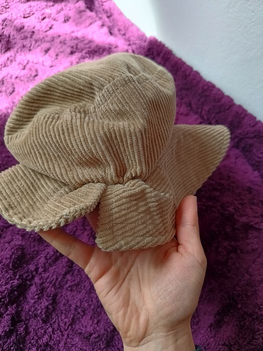 Kapelusz bucket hat sztruksowy