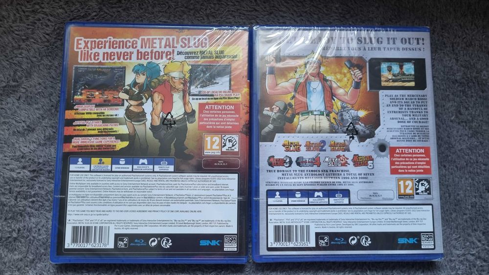 PS4: Metal Slug XX + Metal Slug Anthology