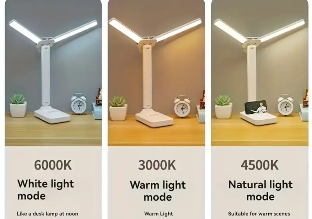 Акумуляторна  настільна  лед  лампа для навчання