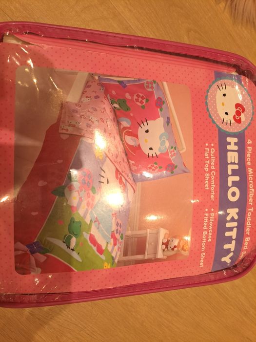 Komplet pościeli dziecięcej Hello Kitty