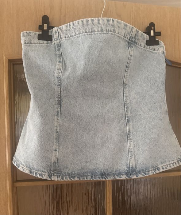 Jeansowy gorset Zara Z1975 rozm. L