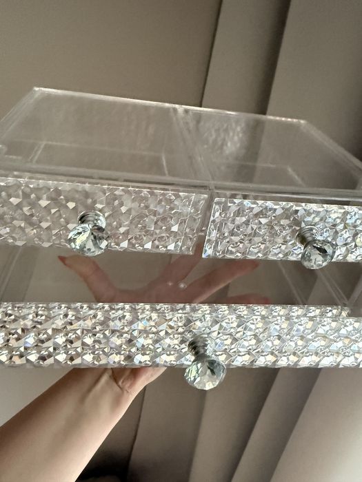 Organizer szufladki na biżuterię glamour