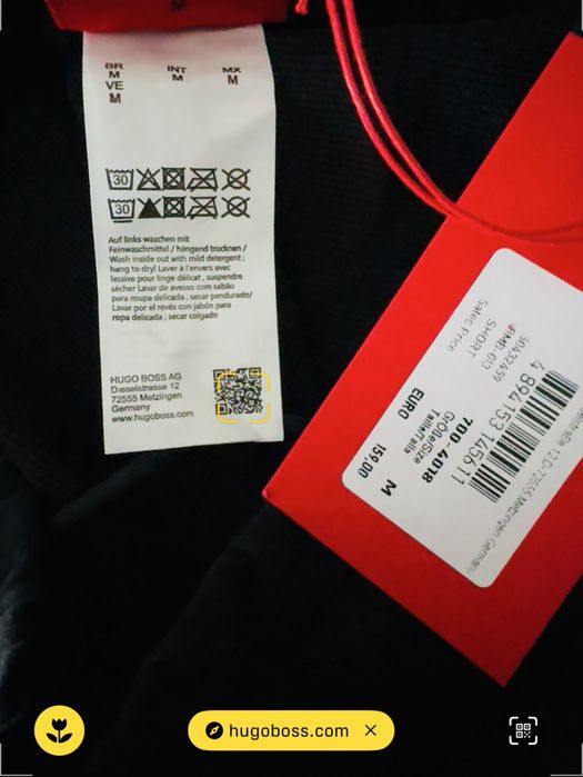 Hugo Boss spodenki dresowe męskie