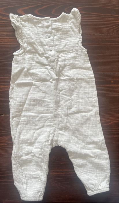 Miętowy Kombinezon w Kropeczki C&A - 100% Bawełna