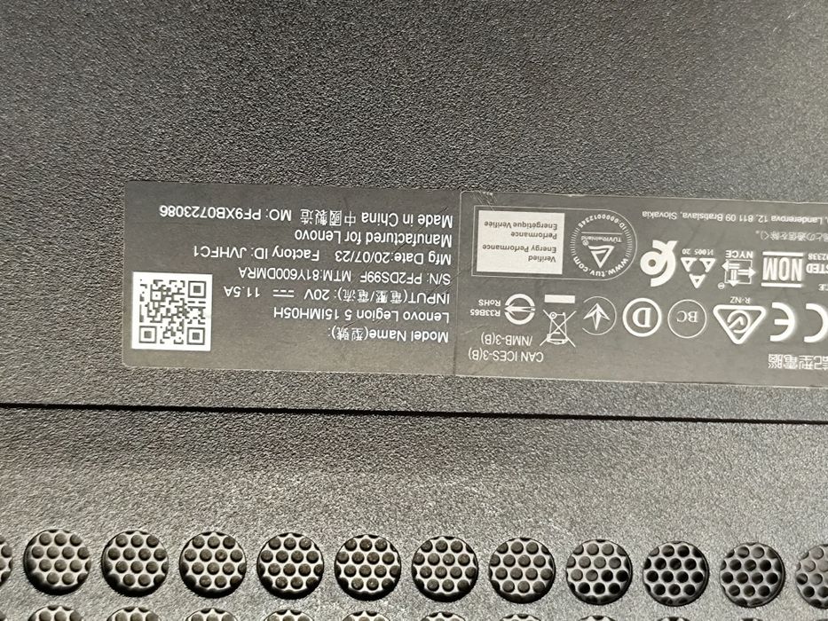 Lenovo Legion 5 15imh05h i5-10300h/GTX1660TI 6gb/8DDR4/128ssd+1tb hdd