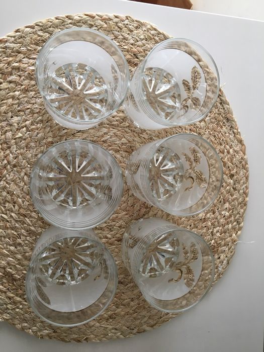 Conjunto 6 copos vintage