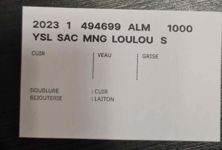 Оригінал з документами. Saint Laurent. Сумка. Louis V, herme#