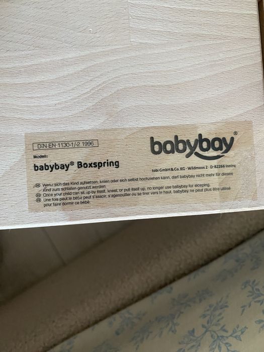 Łóżeczko dostawne dla noworodka Babybay Boxspring