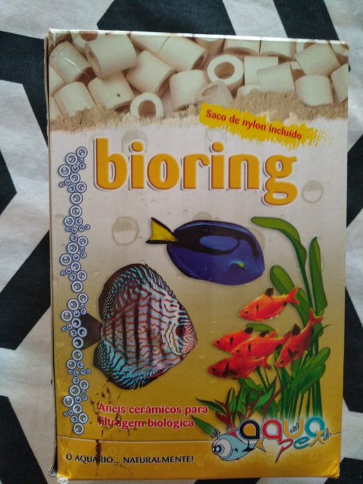 Material filtrante Anéis Cerâmicos:  Orniex Aquapex Bioring 500g