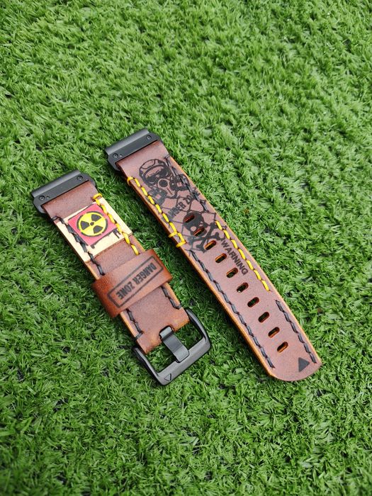 Pasek do zegarka Garmin szerokość 22 mm, QuickFit, skóra