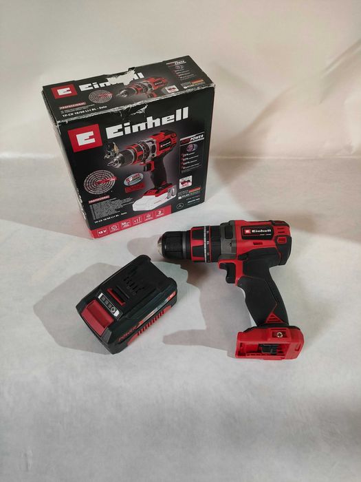Wiertarko-Wkrętarka Udarowa Einhell TP-CD 18/50 Li-i BL 18V Aku 3.0Ah