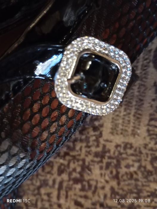 Туфли-сеточка, черные, мягкие