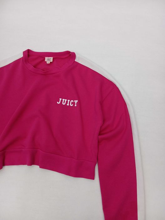 Damski crop top Juicy Couture S basic damska bluza bez kaptura