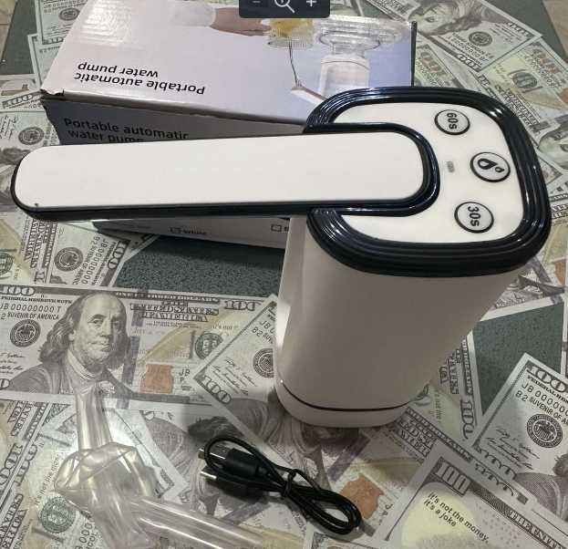 Помпа для води електрична з акумулятором Pump Premium