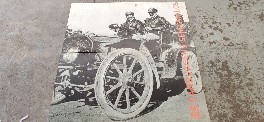 Placa expo auto 2x1 mt