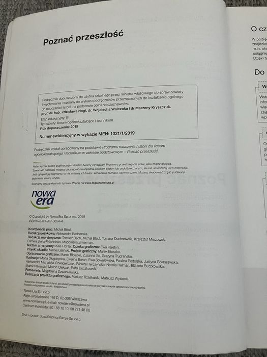 Podrecznik do historii klasa 1 zakres podstawowy Nowa Era