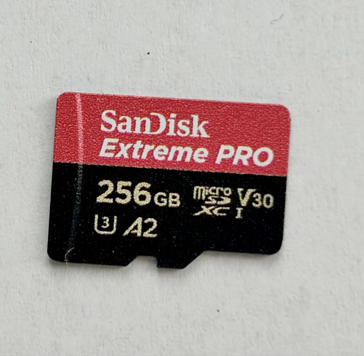 Karta pamięci SanDisk Extreme PRO microSDXC 256 GB – oryginalna