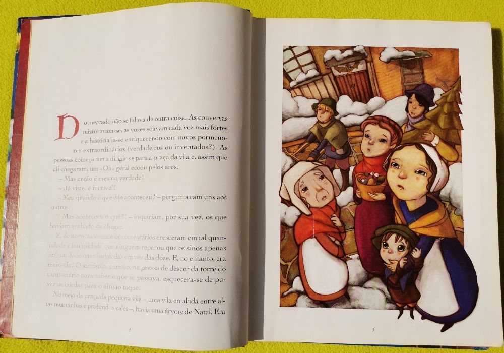 Livro Infantil Conto de Natal Bianca Belardinelli Círculo de Leitores