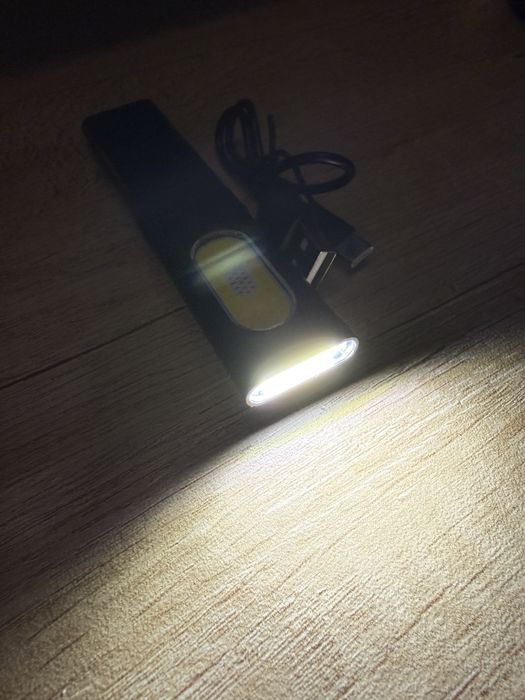 Latarka Akumulatorowa Led Cob. Usb-C